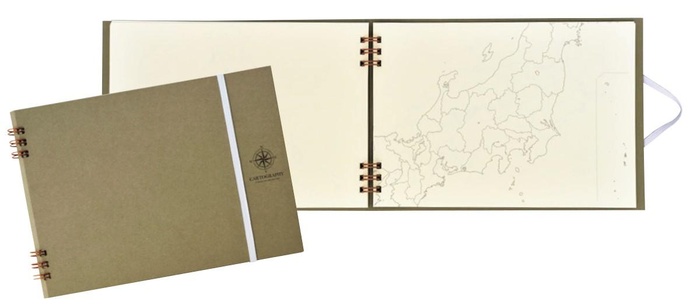 旅の計画も思い出も自由に書き込める白地図 カルトグラフィー ブック A5ニホン Kono 電子雜誌 旅の計画も思い出も自由に書き込める白地図 カルトグラフィー ブック A5ニホン Kono 電子雜誌