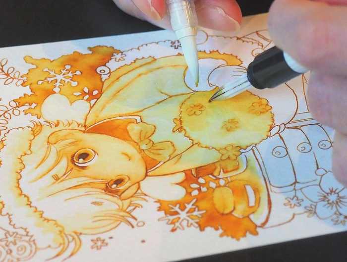 万年筆インクをボカして描く人 白瀬北斗さん サトウヒロシさん Kono 電子雜誌 万年筆インクをボカして描く人 白瀬北斗さん サトウヒロシさん Kono 電子雜誌